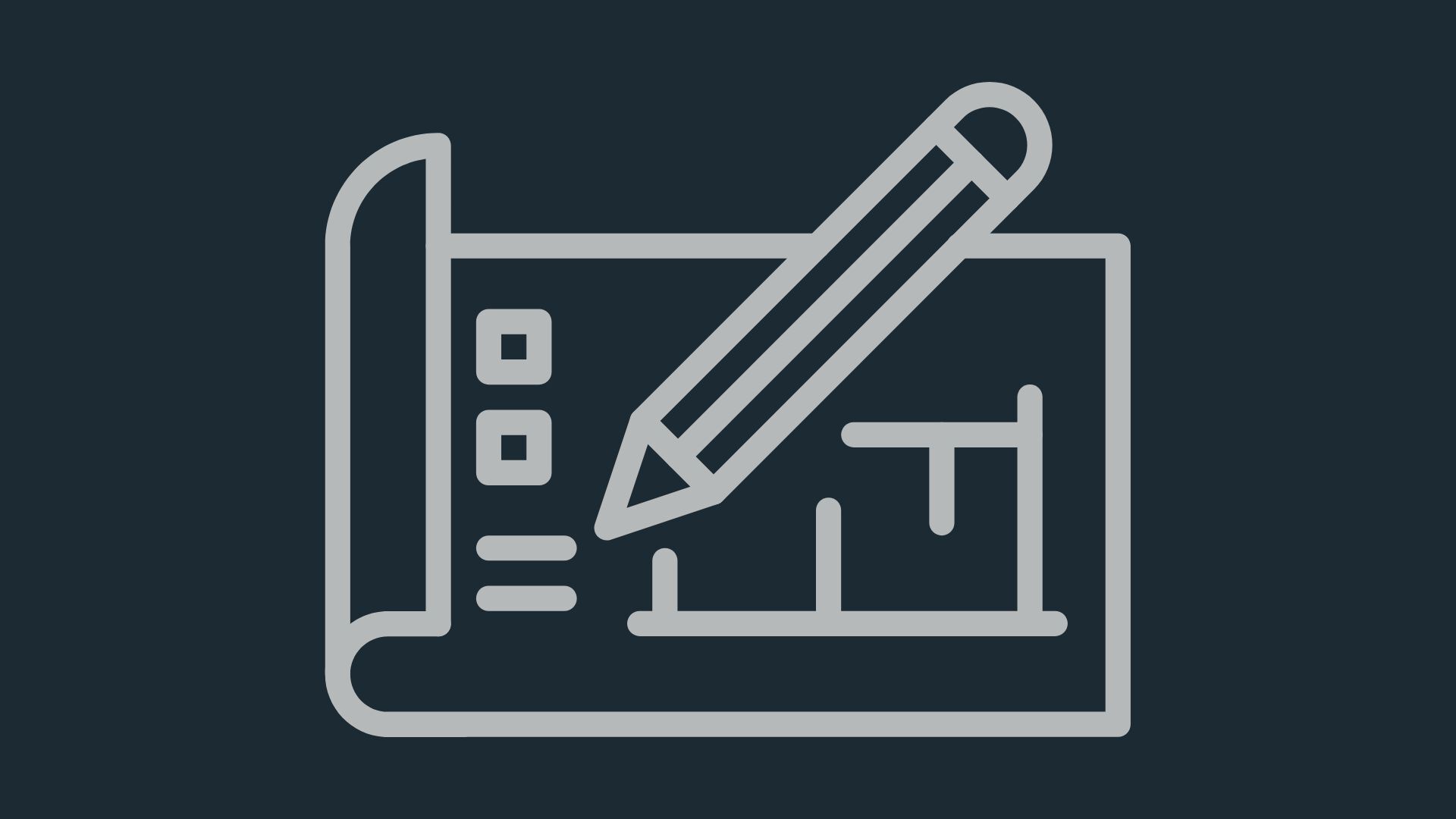 Plan icon landscape