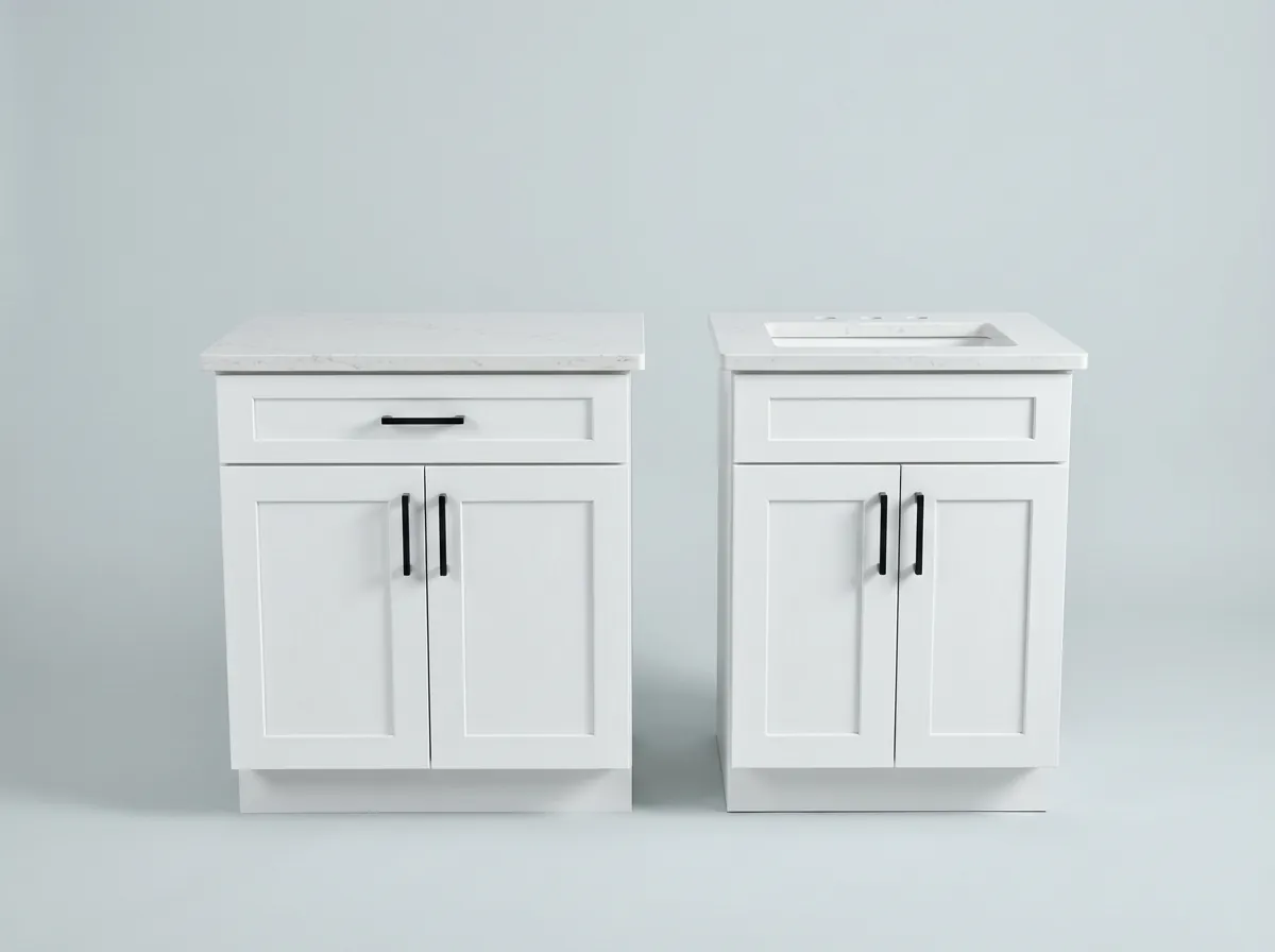 Cabinets and vanities