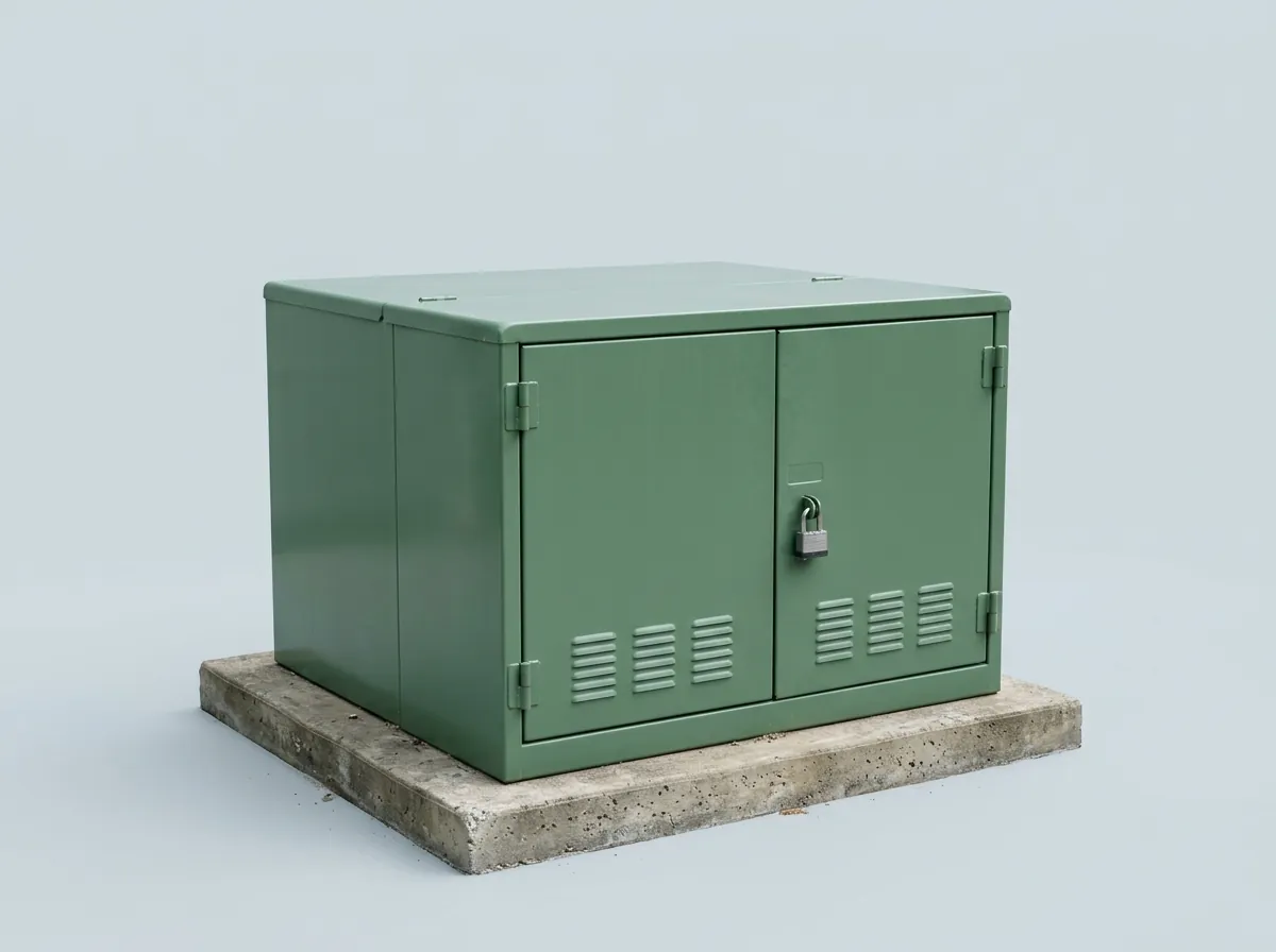 Pad-mount transformer, 300 kVA, three-phase